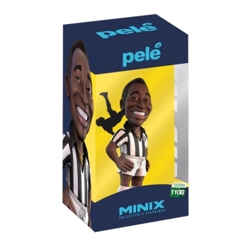 pele - santos - football stars - minix collectible minifigurines 12cm