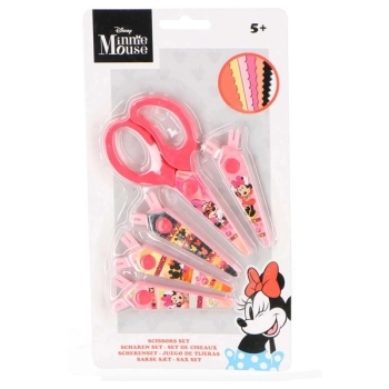 disney - minnie mouse - set di forbici