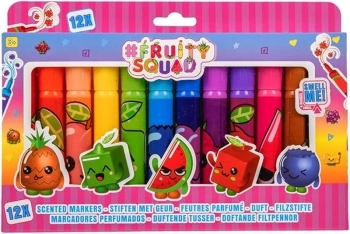 fruity squad - set di 12 pennnarelli profumati