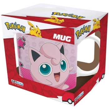 pokemon - tazza 320ml - jigglypuff comic strip