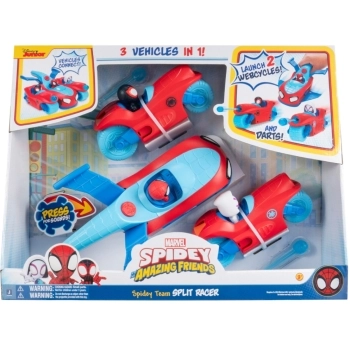 spidey veicolo deluxe 3 in 1 trasformabile