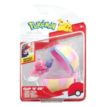 pokemon - clip n go - tinkatink & heal ball