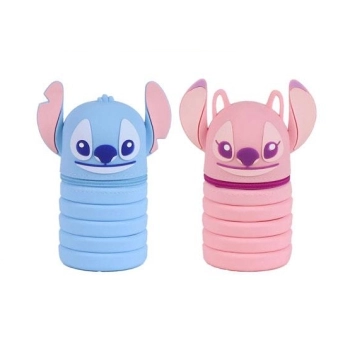 astuccio in silicone - stitch & angel - modello assortito