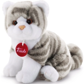 gattino brad tigrato - peluche 20cm