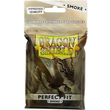 dragon shield standard sleeves - smoke toploading - perfect fit (100 bustine protettive)