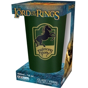 the lord of the rings - premium large glass - prancing pony