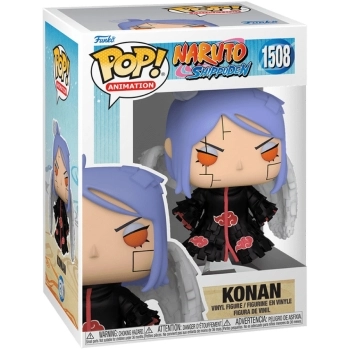 naruto shippuden - konan 9cm - funko pop! 1508