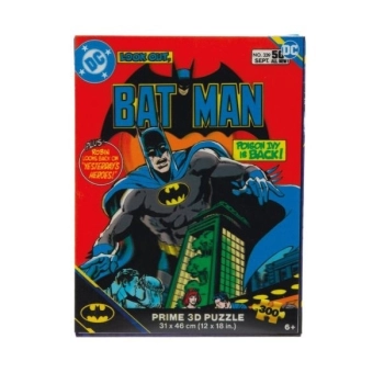 dc: batman - puzzle 3d 300 pezzi