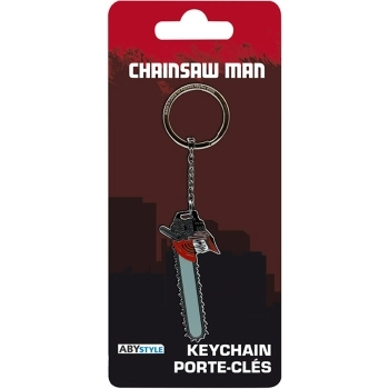 chainsaw man - keychain - chainsaw man head