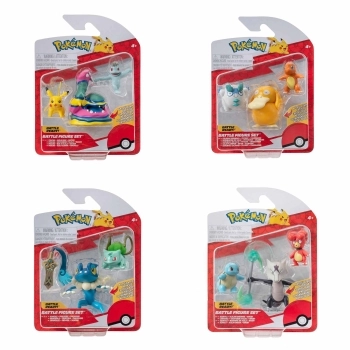 pokemon - battle figure set - modello assortito