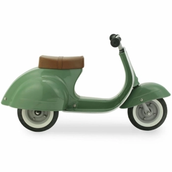 primo classic scooter cavalcabile in metallo - verde