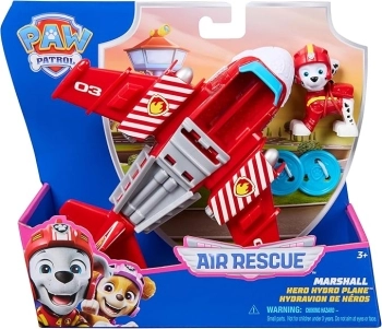 paw patrol air rescue - marshall con veicolo