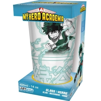 my hero academia - bicchiere large 400ml - izuku & bakugo
