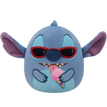 squishmallows - stitch con cono gelato - peluche 25cm
