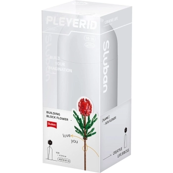 tibouchina con vaso - 243 pezzi