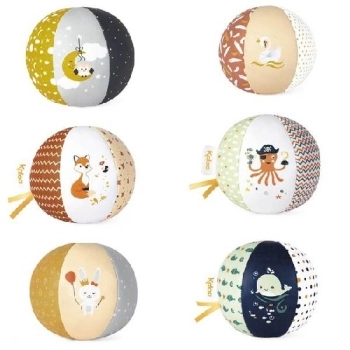 mon ballon chou - pallina morbida in ecopelle - modello assortito