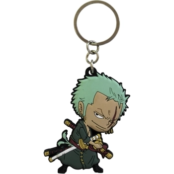 one piece - keychain pvc - zoro