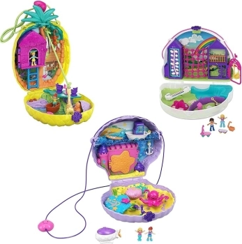 polly pocket - borsette dei segreti - modello assortito