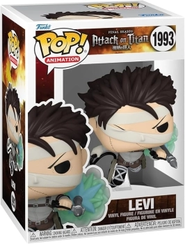 attack on titan - levi 9cm - funko pop! 1993