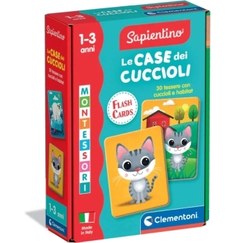 sapientino flashcard - le case dei cuccioli