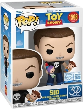 toy story 30th anniversary - sid 9cm - funko pop! 1598