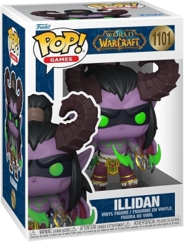 world of warcraft - illidan 9cm - funko pop! 1101