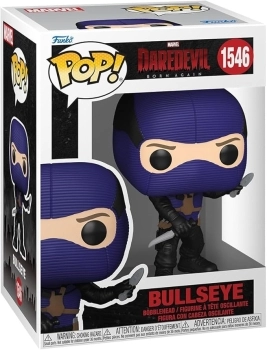 marvel: daredevil born again - bullseye 9cm - funko pop! 1546