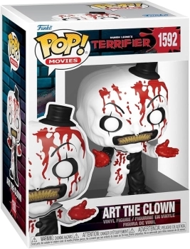 terrifier 2 - art the clown (bd) 9cm - funko pop! 1592