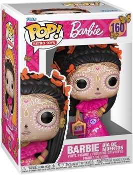 barbie - barbie dia de muertos 9cm - funko pop! 160