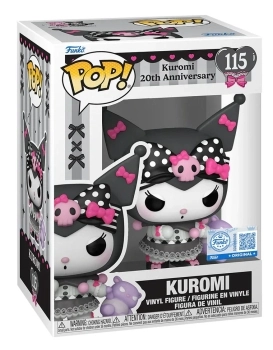 kuromi 20th anniversary - kuromi (spc) 9cm - funko pop! 115