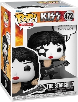kiss - the starchild (r&r all night) 9cm - funko pop! 472