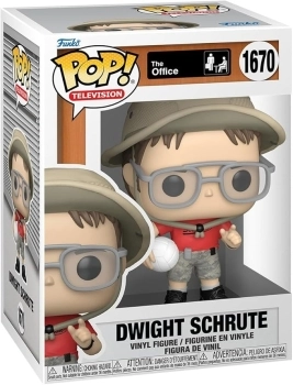 the office - dwight schrute 9cm - funko pop! 1670