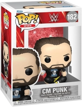 wwe - cm punk 9cm - funko pop! 182