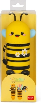 astuccio 2 in 1 in silicone - kawaii - bee