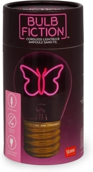 bulb fiction - lampada da tavolo lampadina - butterfly