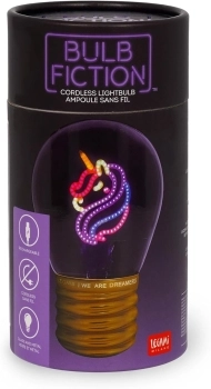 bulb fiction - lampada da tavolo lampadina - unicorn