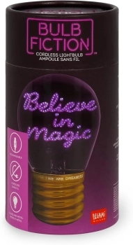 bulb fiction - lampada da tavolo lampadina - believe in magic