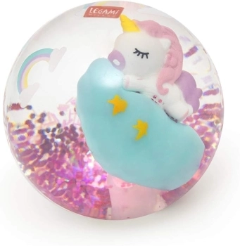 light-up bouncing ball - unicorn