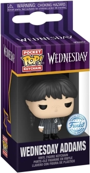 wednesday - wednesday addams 4cm - funko pop keychain