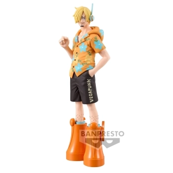 one piece - dxf - thegrandline series egghead - sanji - statua 17cm