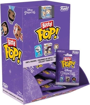 disney - princess 1 personaggio assortito 3cm  - funko pop bitty