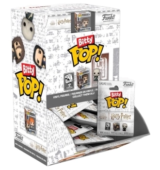 harry potter - 1 personaggio assortito 3cm  - funko pop bitty