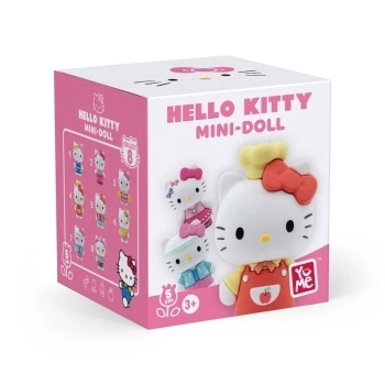 hello kitty - cute outfits series - mini-doll 5cm - personaggio assortito