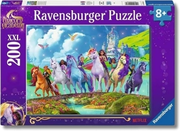 la magia di unicorn academy - puzzle 200 xxl