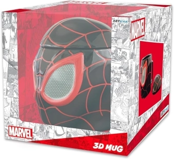marvel spider-man - tazza 3d 350cm - miles morales