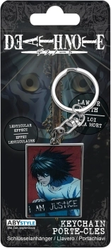 death note - portachiavi - lenticular justice
