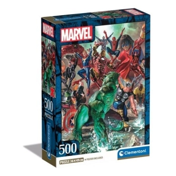 marvel - puzzle 500 pezzi