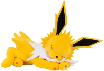 pokemon - sleeping jolteon - peluche 45cm