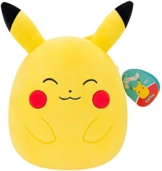 squishmallows - pokemon pikachu - peluche 30cm