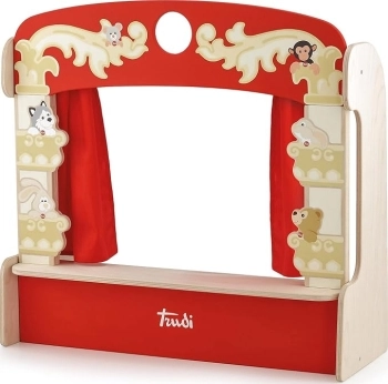 teatrino da tavolo in legno